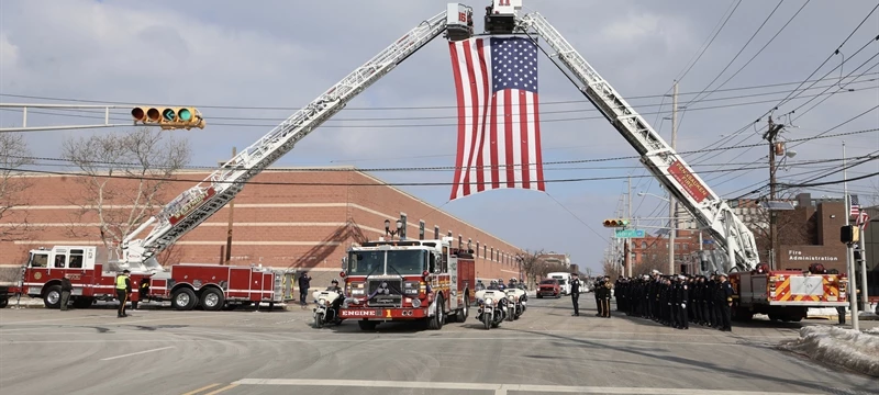 Camden Fire Department Honors its Fallen Brother from Tragic LODD