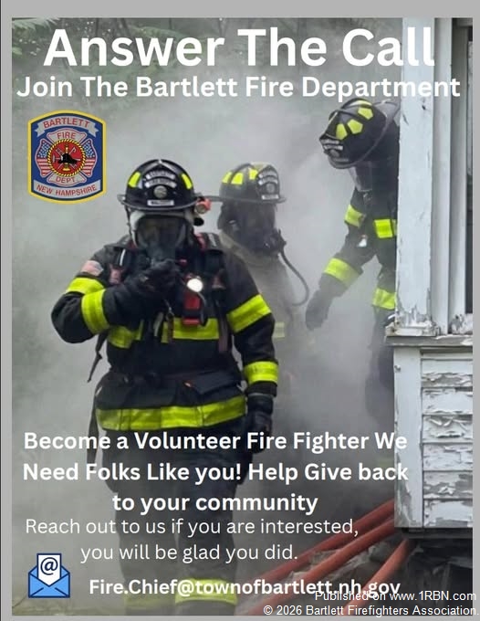 Bartlett Firefighters Association Seeks Volunteers