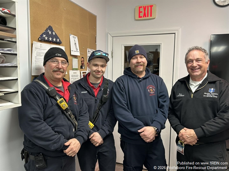 42-Year EMS Career Concludes in Wolfeboro