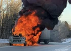 Waldoboro Fire Department Responds to Fully Involved Tractor-Trailer Fire on Route 1