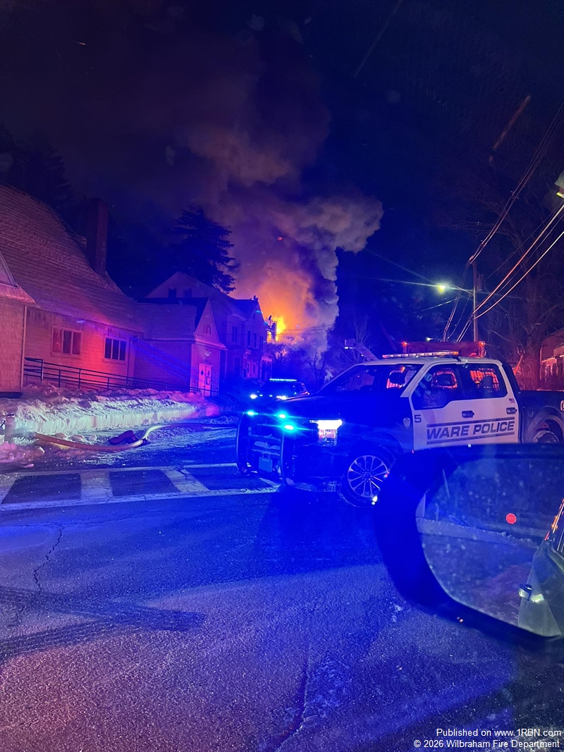 Mutual Aid Supports Large Structure Fire