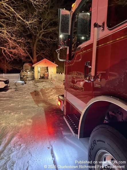 Quick Knockdown Reported in Evening Structure Fire