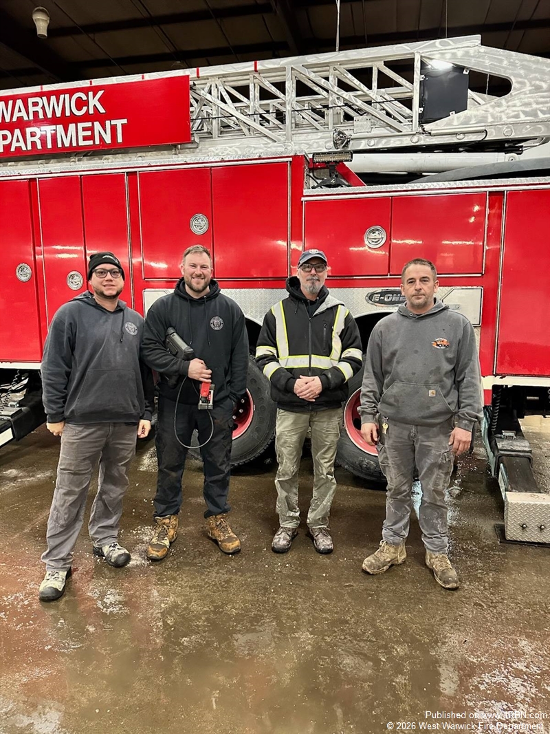 West Warwick Departments Work Together for Community Safety