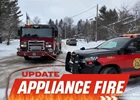 Rangeley Crews Contain Dryer Fire with Quick Response