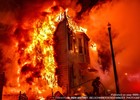 Troy Firefighters Make a Rescue While Battling Massive Fire in -37 Degrees