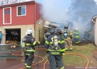 RV/Garage Fire in Red Hil