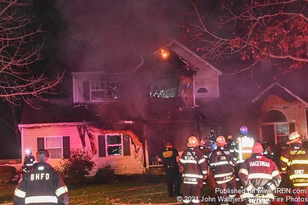 Residents Narrowly Escape Burning Yaphank Home.