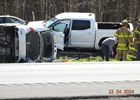 Rollover with Serious Injuries on NYS Thruway
