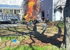 Multiple Departments Assist at Augusta Fire Scene