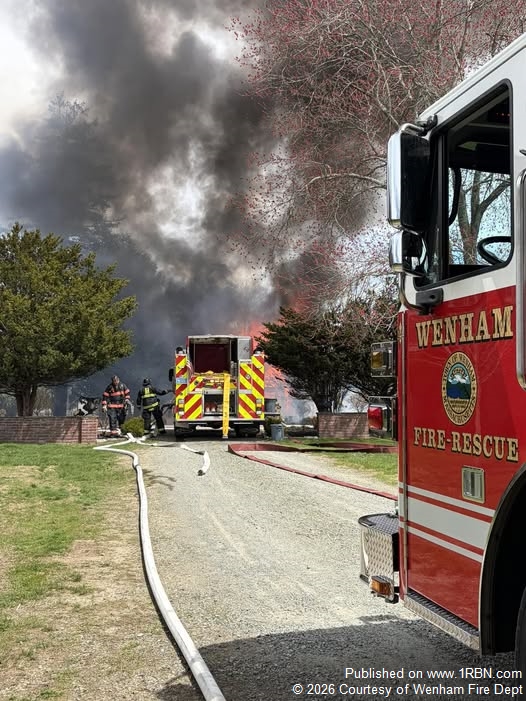 Mutual Aid Assignment Sends Wenham E3 to Hamilton