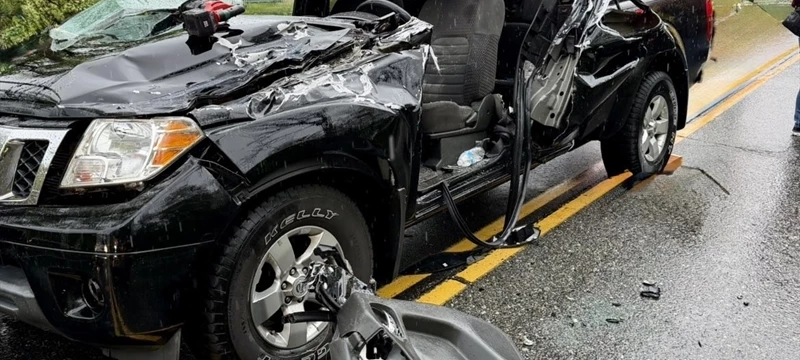 Colchester Crash With Entrapment