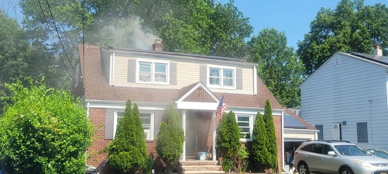 Bergenfield Firefighters Battle Basement Fire