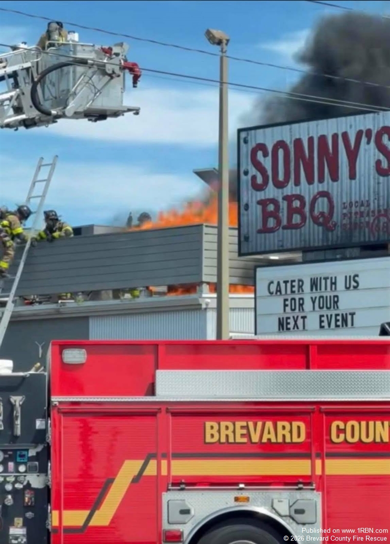 Crews Contain Restaurant Fire on Merritt Island, No Injuries Reported