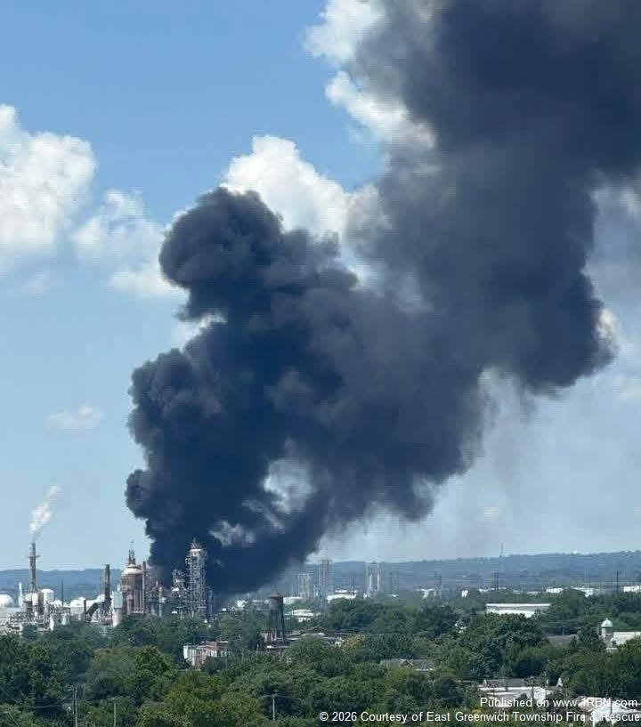 East Greenwich Fire & Rescue Coordinated During Refinery Incident