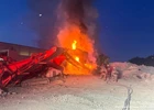 Mutual Aid Crews Responded to Atlantic Concrete Fire