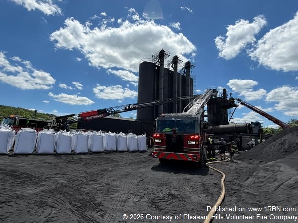 Pleasant Hills Crews Supported Industrial Fire Response