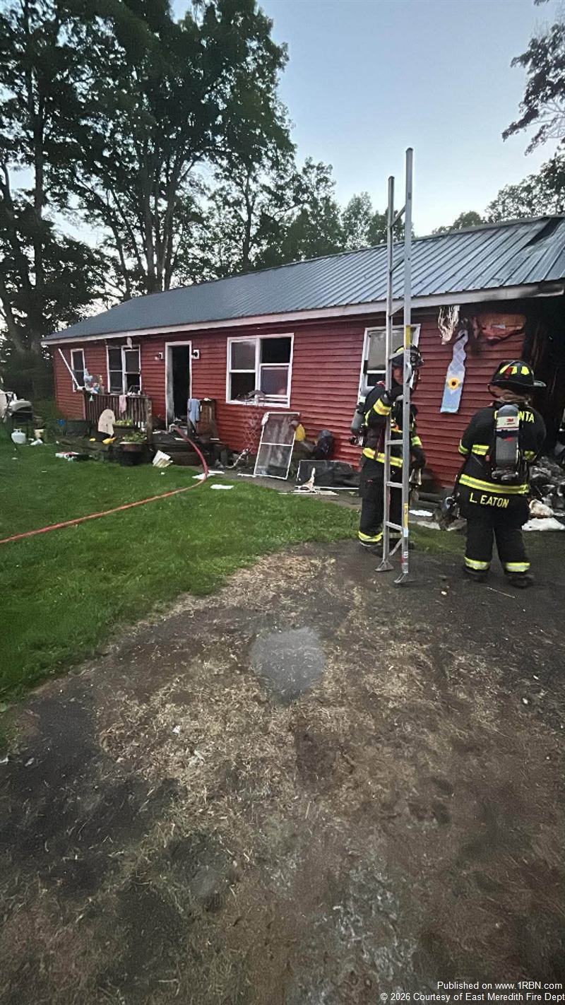 Mutual Aid Crews Supported Schenevus Fire Response