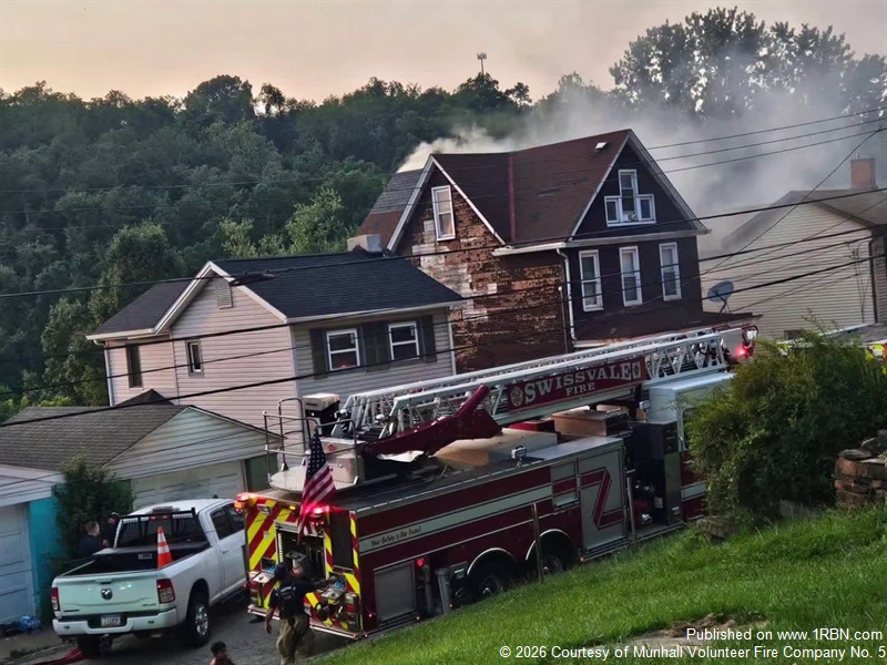 Mutual Aid Crews Responded to North Braddock