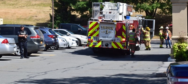 Smoke inside building
