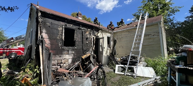Working Fire in Haddon Heights, NJ
