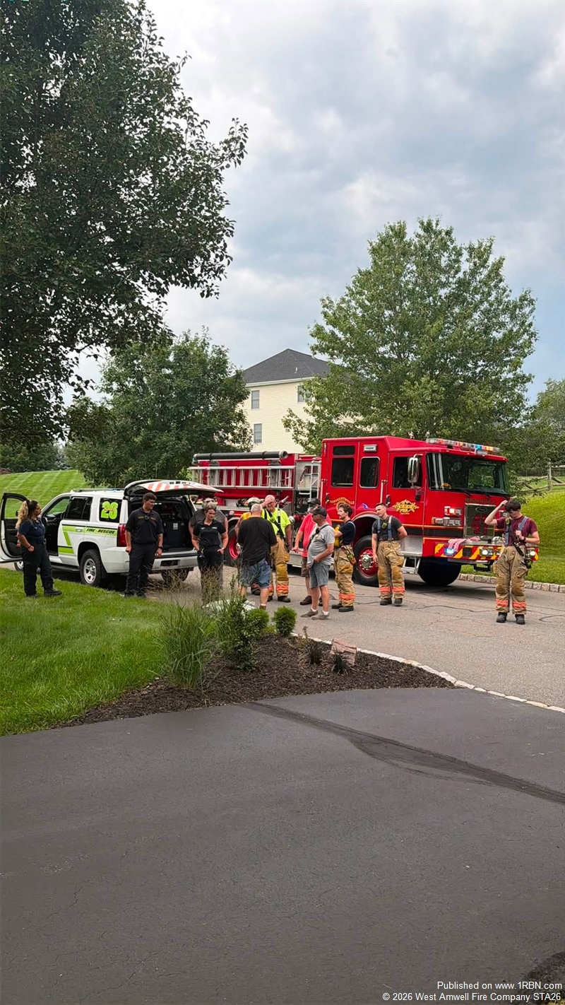A Burning Odor on the Breaker: West Amwell Crews Trace Electrical Fault in Residential Home