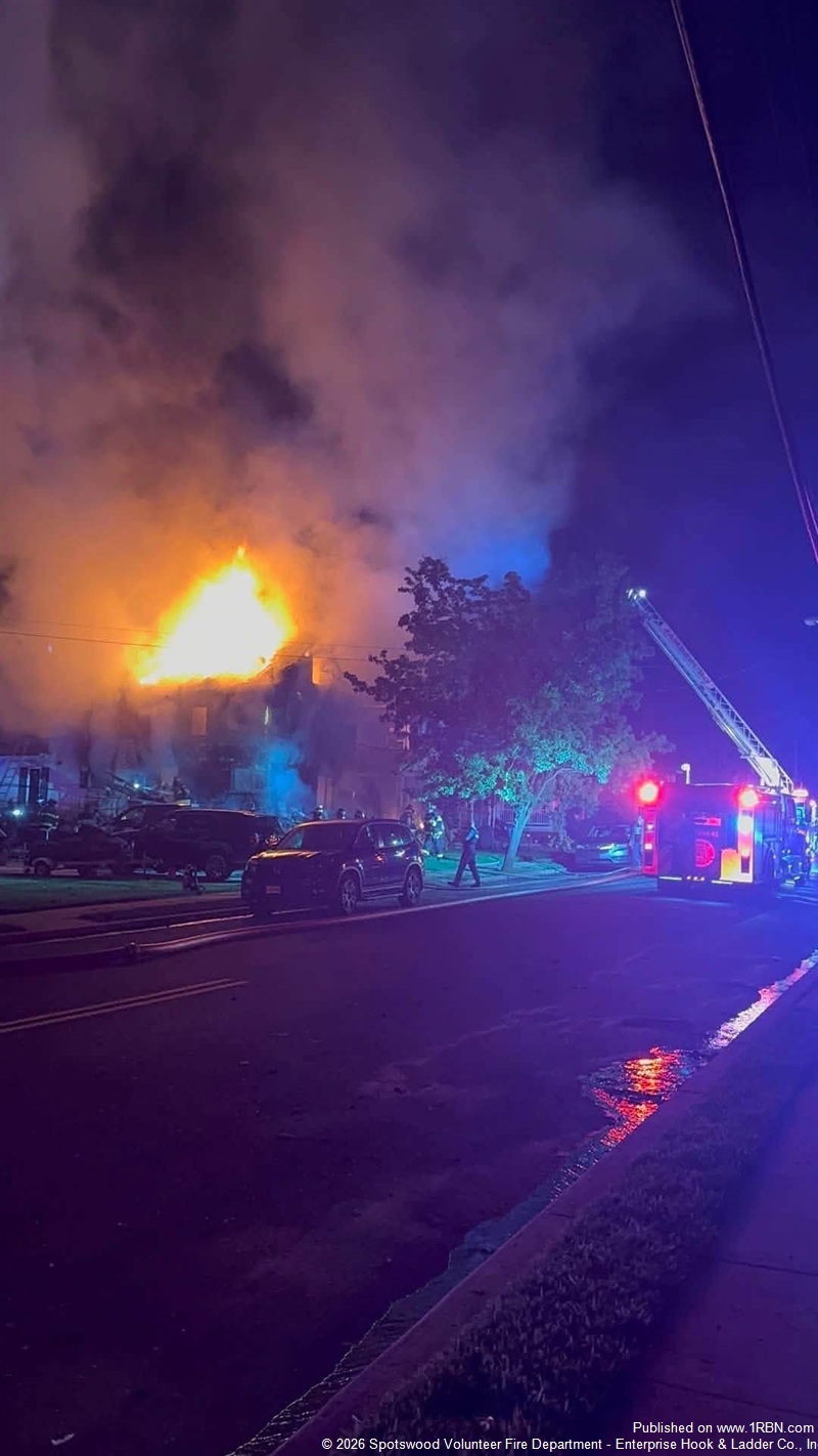From Standby to Structure Fire: Spotswood Crews Answer It All Through the Night