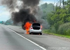 Fuel Tank Fireball on 287: South Plainfield Crews Knock Down Fully Involved Vehicle Blaze