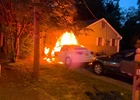 Vehicle Fire Quickly Contained in Cedar Glen West