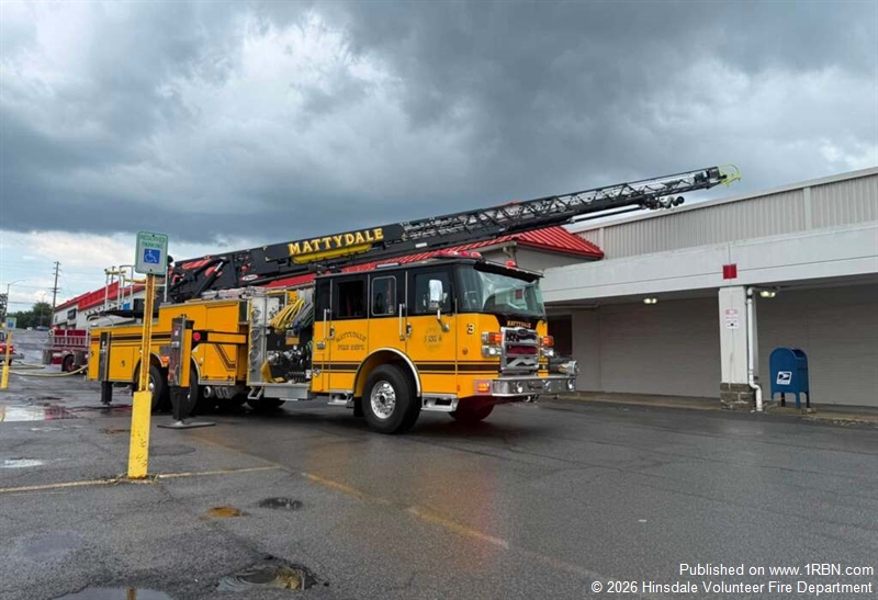 First-Due Response: Hinsdale Engine 8 Diverts to Mattydale Commercial Structure Fire