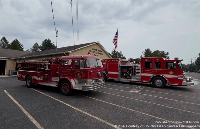 Country Hills Fire Company Responded to Struck Gas Line at Regency Trailer Park