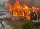 3RD ALARM HOUSE FIRE IN NORTH ATTLEBORO