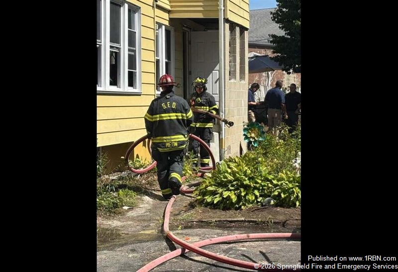 Malfunctioning Refrigerator Sparks First-Floor Kitchen Fire on Palm Street in Springfield