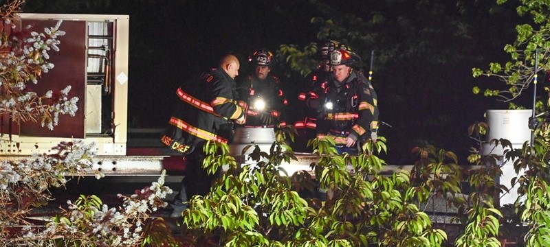 Brookhaven FD Opeartes at Reported Structure Fire.