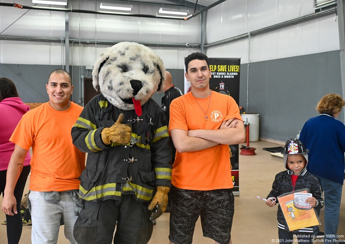 Mastic FD Open House A Big Success Despite Rain