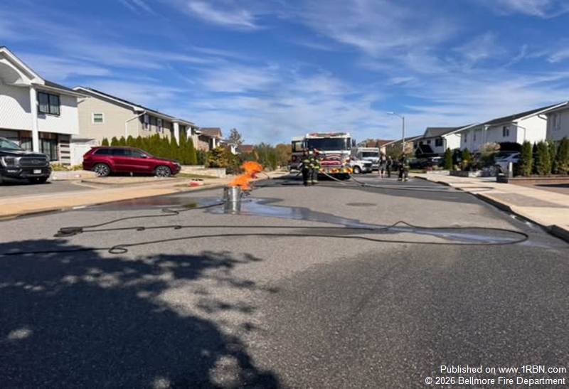 Specialized Hazmat Mitigation: Bellmore Responders Protect Community from Active Propane Leak