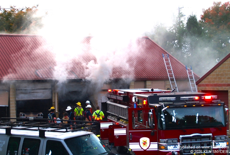 Fire Crews Respond to Storage Unit Fire in Upper Macungie Township
