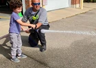 Project Headway Students Visit Tisbury Fire Department
