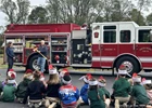 Chester Heights Fire Company Teaches Fire Safety at Local School.