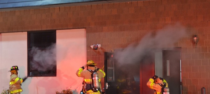 Commercial building fire in West Brighton
