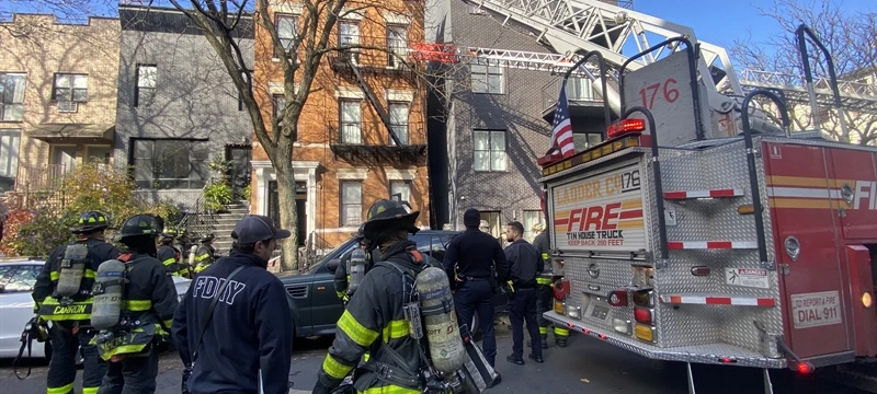 FDNY Responds to Apartment Fire