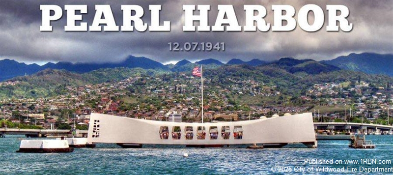 Wildwood Fire Observes Pearl Harbor Remembrance
