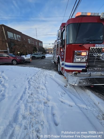 Two Frazer Engines Dispatched to Injury Accident