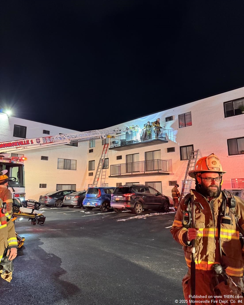 Busy December 6 Sees Monroeville Co. 4 Handle Multiple Fire Calls