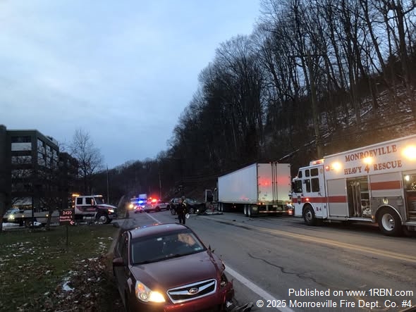 Monroeville Co. 4 Handles Series of Morning Crashes