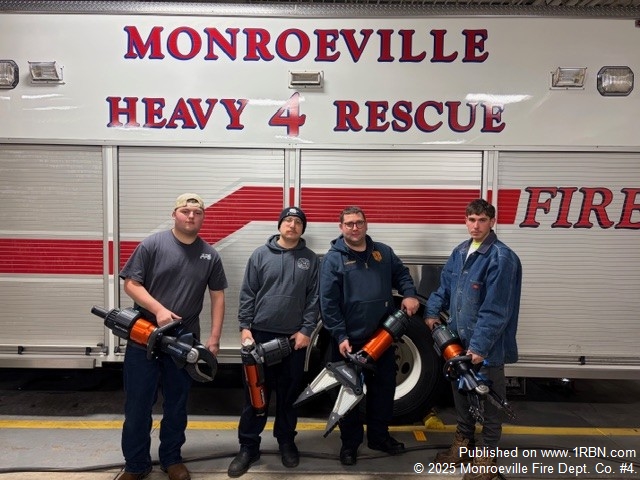 Monroeville Co. 4 Upgrades Rescue Capability with New Tools